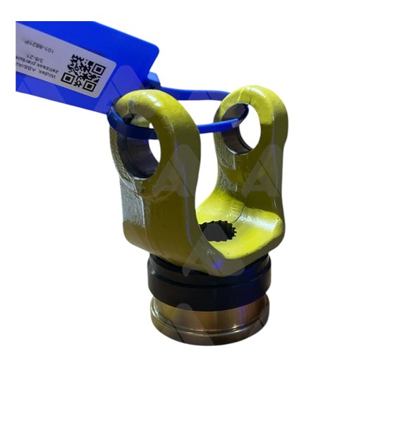 Yoke, AB6/AW22, steel slide ring 1 3/8-21