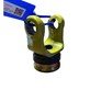 Yoke, AB6/AW22, steel slide ring 1 3/8-21