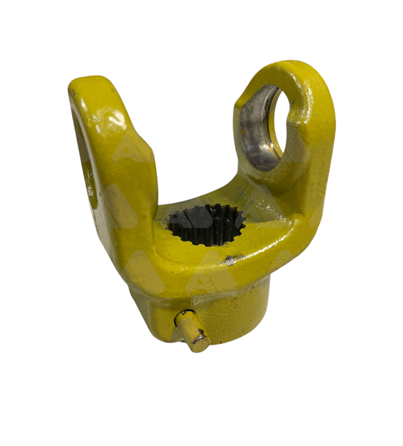 Yoke, AW35, push pin 1 3/8-21, short, fits Kemper