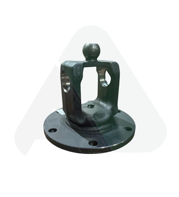 Flanged CV joint yoke
