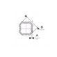Rura profilowa kwadrat SFT S4/S5 zew 50,2 x 2,75