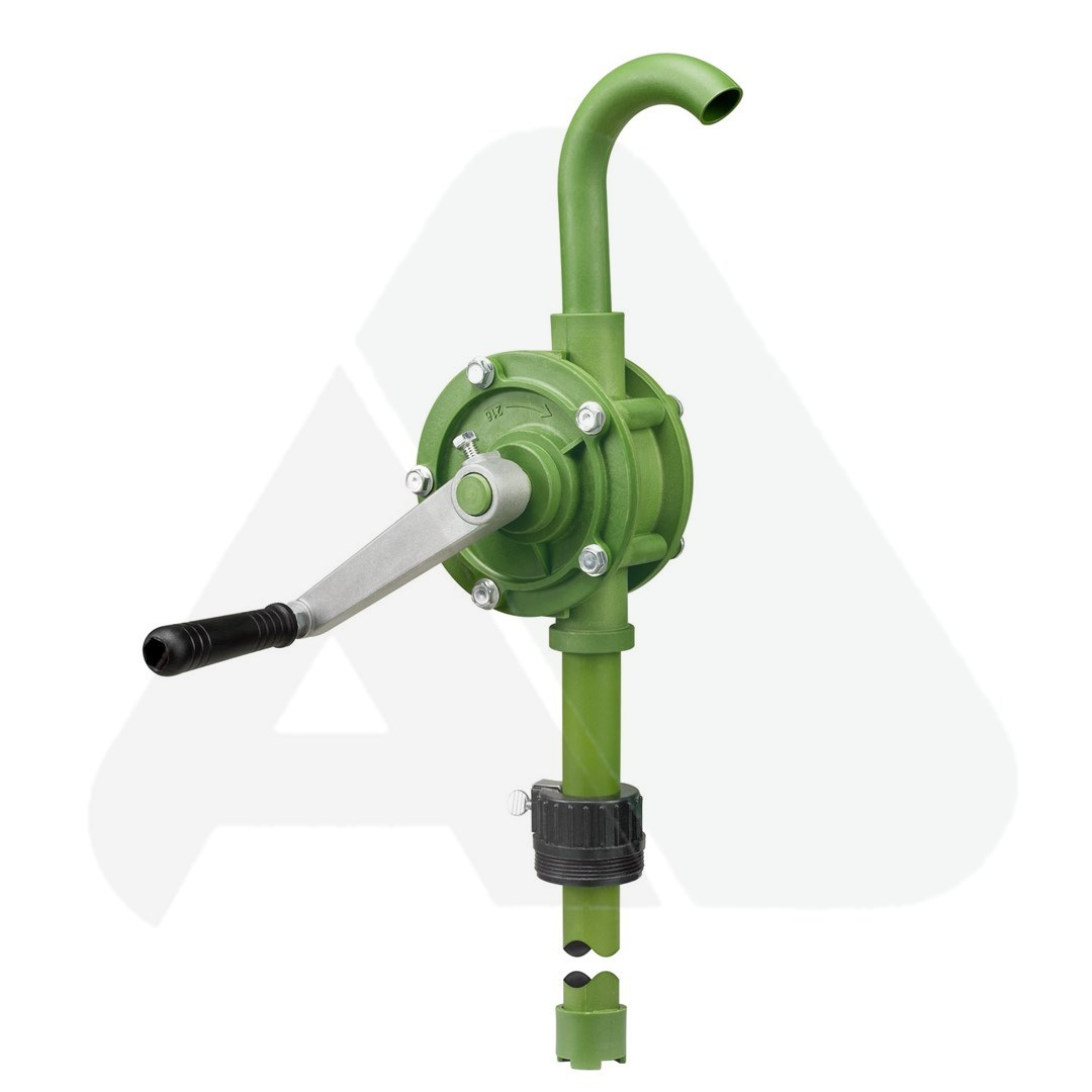 Hand crank pump