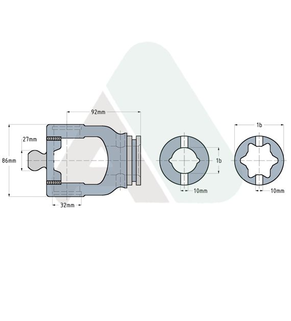 Inboard yoke