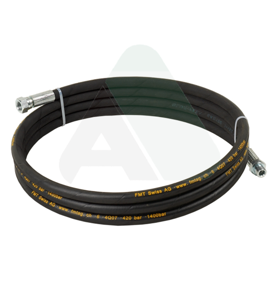 Wąż do smaru 6 m, 1/4  wewn., 1/4  zewn.