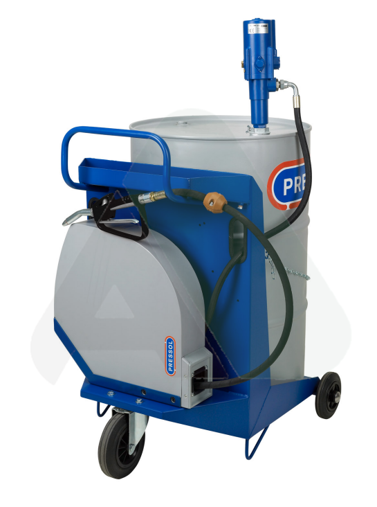 System olejowy, mobilny, 200/220l pompa 3:1