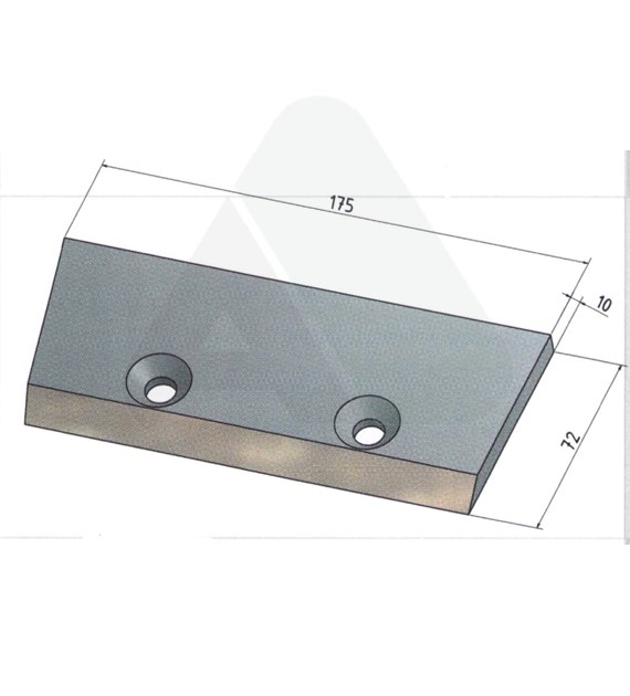 Stalnica 175 x 72 x 10