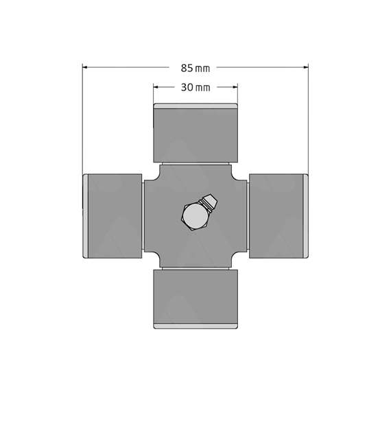 Cross kit, 30 x 85