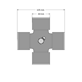 Cross kit, 40x105