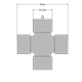 Cross kit, 30,2x92,0,