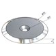 Cutting disc for feeder O 95 x 5, smooth