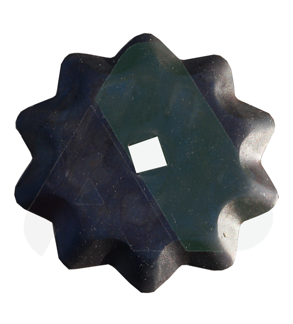 Nóż do paszowozu okr. fi 97x4, ząbkowany