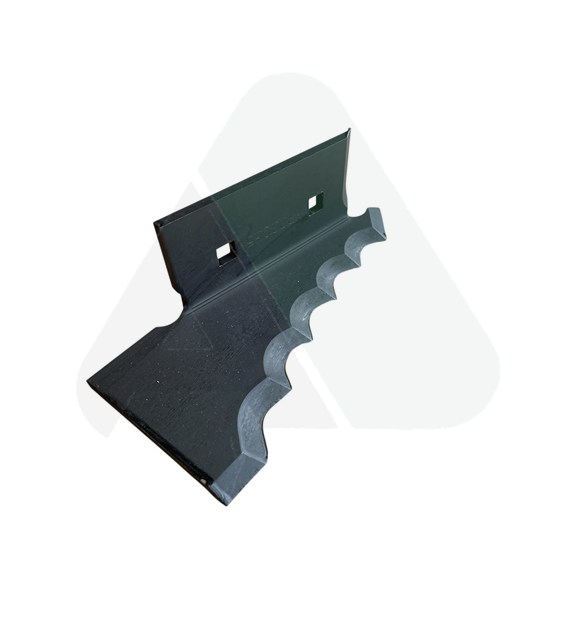 Feeder knife 210 x 95/59 x 5 for Keenan, RH