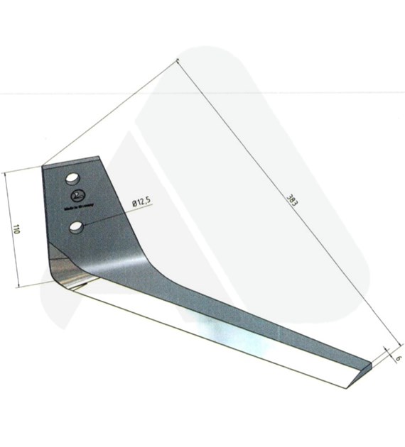 Nóż ogławiacza buraków