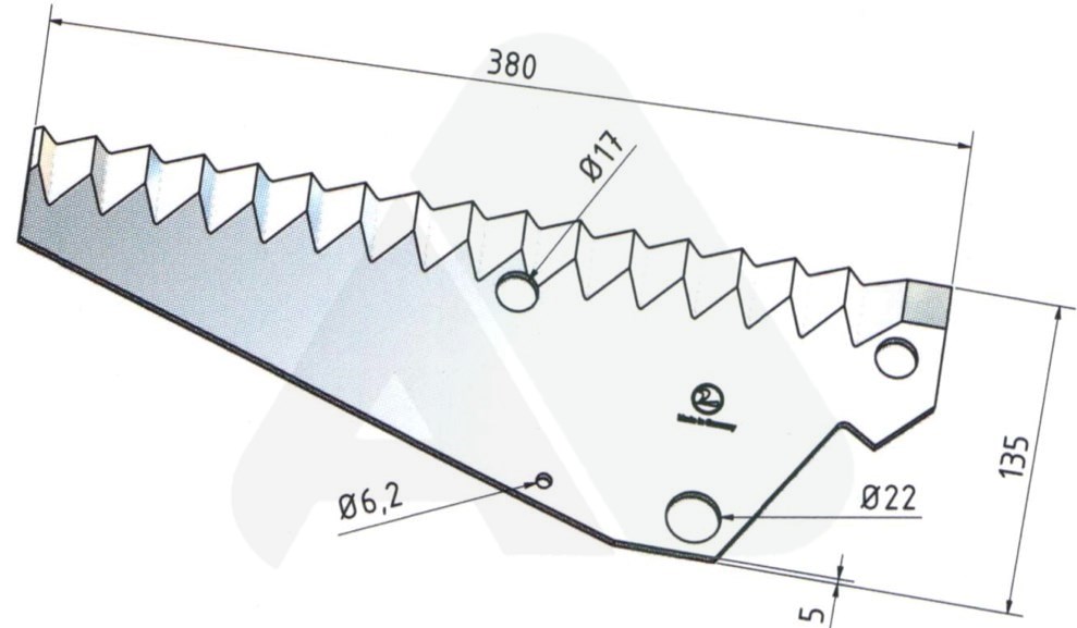 Silage wagon knife