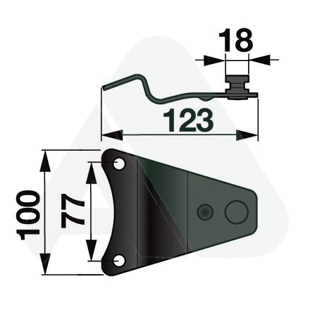 Blade holder for DF