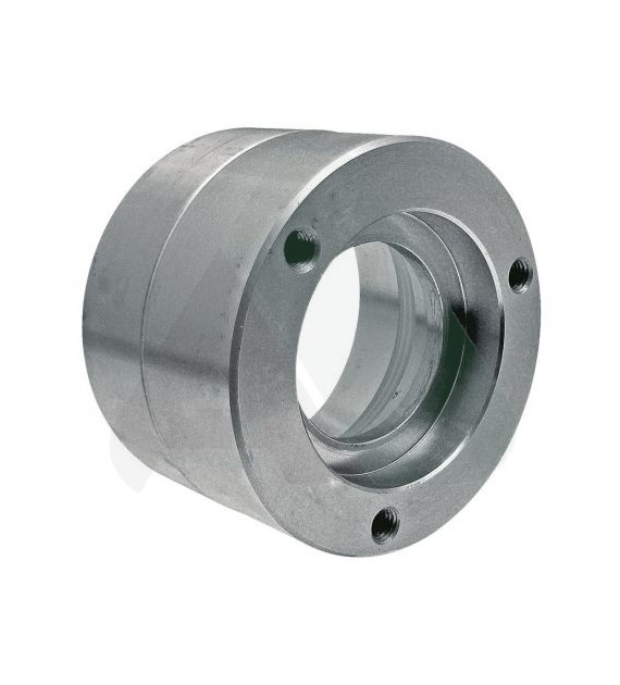 Sliding saucer hub for Vicon mowers