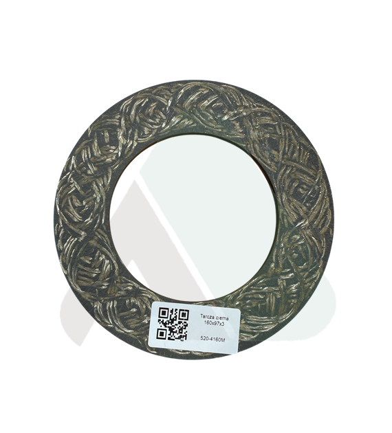 Tarcza cierna 160x97x3
