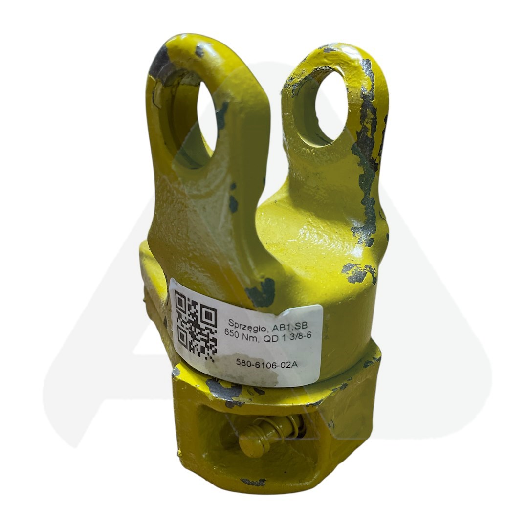 Clutch, AB1,SB 650 Nm, push pin 1 3/8-6