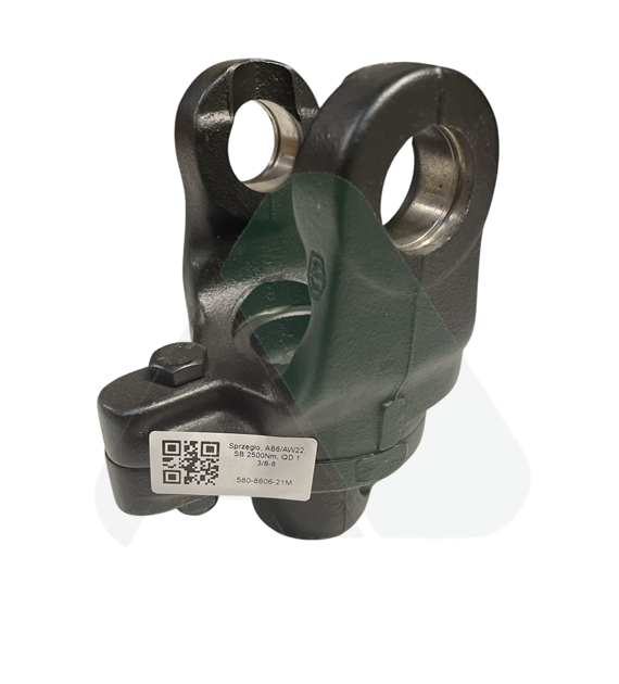 Clutch, AB6/AW22, SB 2500Nm, push pin 1 3/8-6