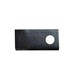 Mower blade 98x48x4, twisted LH
