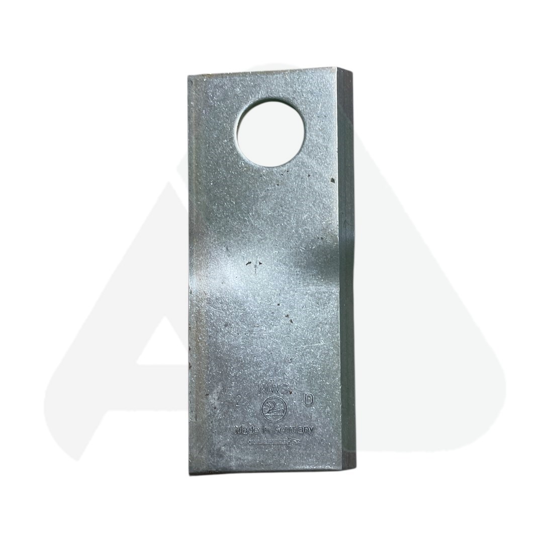 Nożyk do kosiarki rotacyjnej 115x48x4 skośny lewy