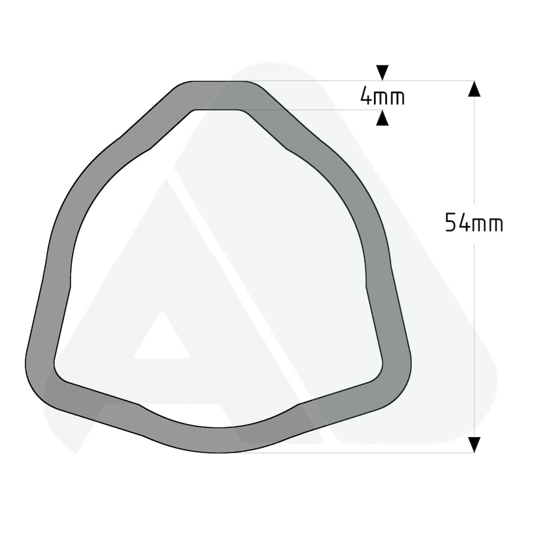 Rura, tr.D54 T=4,1 m,AB6ze/AB7Nze/AB8we,L=500mm