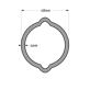 Rura, cytryna D48 T=4, 2300/2400 zewn.,L=3000mm