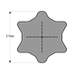 Rura, gw. D=51, PEŁNA,2400/2500, L=3000mm