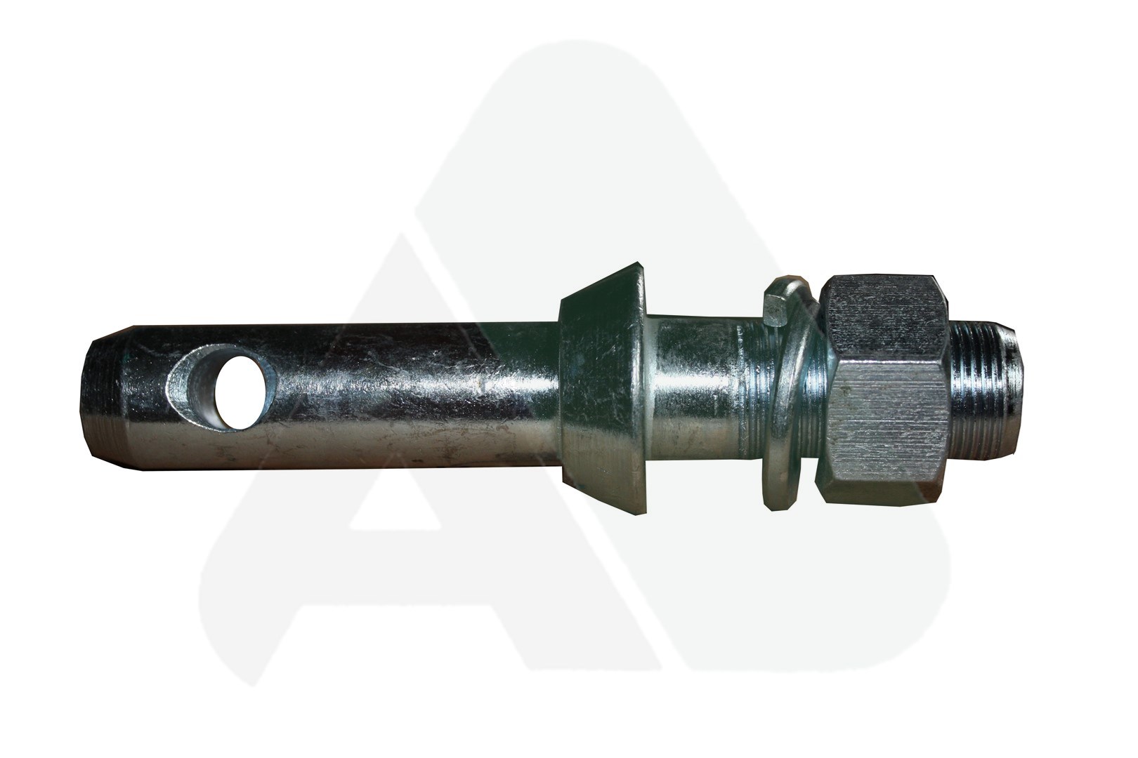 Category 1/1 lower link pin with thread and nut