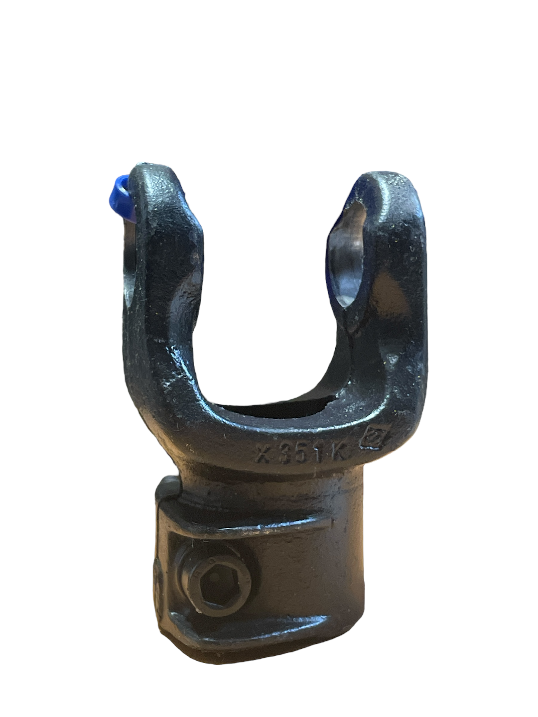 Yoke, AW35, interfering bolt, bore fi30, keyway 8