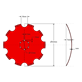 Disc 560 mm